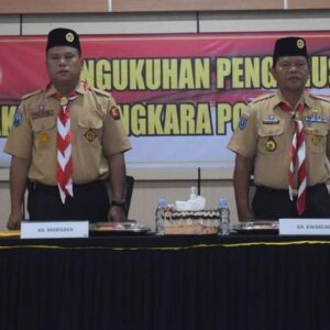 Wakil Bupati H Hanafiah  Hadiri Pengukuhan Pengurus Saka Bhayangkara Polres Nunukan