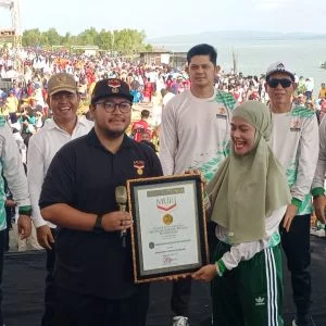 Meriahkan HUT ke-24 Nunukan, Senam Yameto Berhasil Pecahkan Rekor Muri