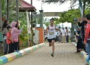 Rangkaian HUT ke-25 Nunukan, Saudara Kembar Juarai Lomba Marathon