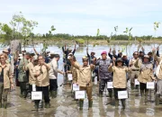 Gubenur Ikuti Kick Off Penanaman Mangrove for Coastal Resilience di Provinsi Kaltara